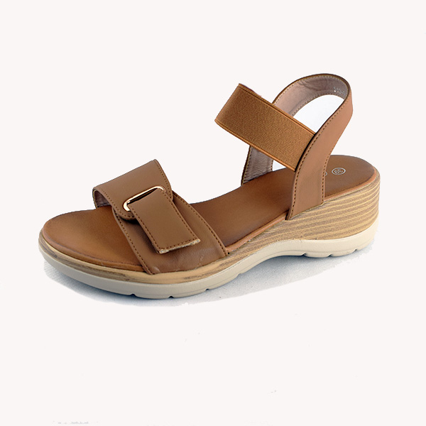 Sandales pour femme 513-9 /camel ..........    sandales femme Maroc